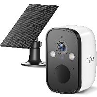 Wireless Outdoor Solar Video Camera 2K Color Night