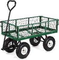Gorilla Carts GOR400-COM Steel Garden Cart, Steel 