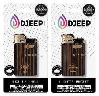 2-Pack BIC DJeep Pocket Lighter Bold Collection (C