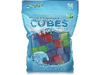 112 Count Reusable Plastic Ice Cubes With Resealab