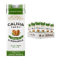 6-Pack 32-Oz Califia Farms Unsweetened Almond Milk