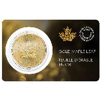 Costco Members: 2024 1 oz Canada Maple Leaf Gold C