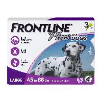 Frontline Plus Flea and Tick Treatment (Large Dogs