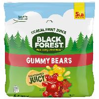 5-Lbs Black Forest Gummy Bears Candy $10.20 w/ S&a