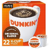 22 or 24-Count Keurig Coffee K-Cup Pods (Dunkin