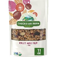 11-Oz Cascadian Farm Organic Granola Resealable Po