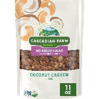 11-Oz Cascadian Farm Organic Granola (Coconut Cash