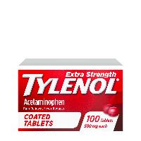 100-Count Tylenol Extra Strength Pain Relief &