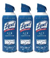3-Pack 10-Oz Lysol Air Sanitizer Spray for Air San