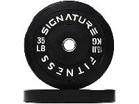 Signature Fitness 2″ Olympic Bumper Plate We