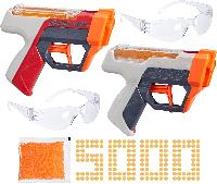 Nerf Pro Gelfire Dual Wield Pack w/ 5000 Rounds, 2