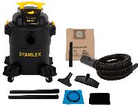6-Gallon Stanley Wet/Dry Vacuum Shop Vac (Black) $