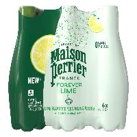 6-Count 16.9-Oz Maison Perrier Forever Lime Flavor
