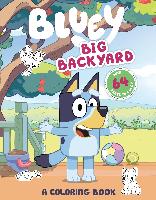 Bluey Big Backyard: A Coloring Book $3.50 + Free S