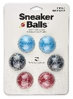 6-Pack Sof Sole Sneaker Balls Shoe, Gym Bag, and L