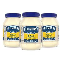 [S&S] $9.74: 3-Pack 30oz Hellmann’s Real