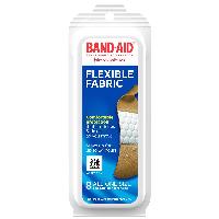 8-Count Band-Aid Brand Flexible Fabric Adhesive Ba