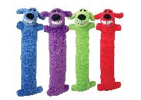 Multipet Loofa Dog 18″ Plush Dog Toy, Colors