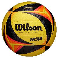Wilson NCAA OPTX Game Volleyball (Yellow/Black, Of