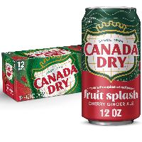 12-Pack 12-Oz: Canada Dry Cherry Gingerale Fruit S