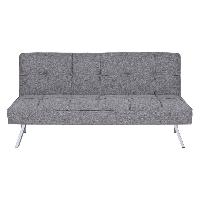 65.74″ Maykoosh Modern Linen Futon Sofa Bed 