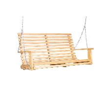 Capers Solid Pine Chain Porch Swing $60 + Free Shi