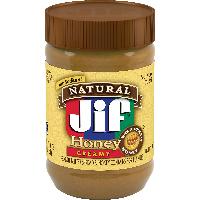 16-Oz Jif Natural Honey Creamy Peanut Butter Sprea