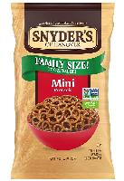 17-Oz Family Size Snyder’s Mini Pretzels or 
