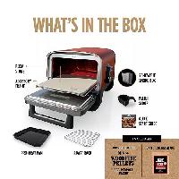 Ninja 8-in-1 Woodfire Electric Pizza Oven (gray bl