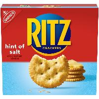 13.7-Ounce Ritz Hint of Salt Crackers $1.84 w/ S&a
