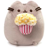 9.5″ GUND Pusheen Snackables Popcorn Cat Stu
