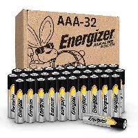 32-Count Energizer Alkaline AAA Batteries $10.90 w