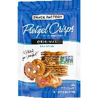 7.2-Oz Snack Factory Original Pretzel Crisps $2.15