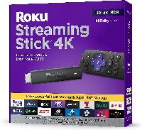 Roku Streaming Stick 4K | Portable Roku Streaming 