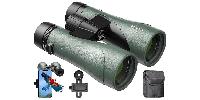 Gllysion 12X50mm Waterproof Binoculars w/ Bak4 Pri