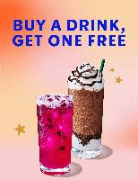 Starbucks summer app-y days bogo free drink