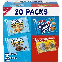 Nabisco Snack Variety Packs: 20-Count Fun Shapes $