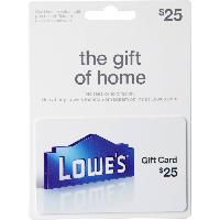 Military/Veterans: $25 Lowes gift card for $20 (ma
