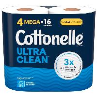 [S&S] $4: 4-Pack Cottonelle 1-Ply Toilet Paper