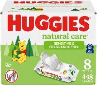 448-Count Huggies Natural Care Unscented Baby Wipe