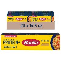 20-Pack BARILLA Protein+ (Plus) Angel Hair 14.5oz.