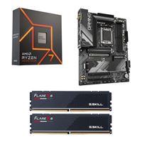 AMD Ryzen 7 7700X CPU + Gigabyte B650 Gaming X AX 
