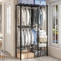 Fleximounts 77″ Heavy Duty 4-Tier Clothes Ra