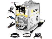 SSIMDER MIG Welder 5 in 1 Aluminum MIG 250D Flux &