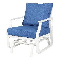 Harbor Point White 2-Piece Metal Patio Conversatio