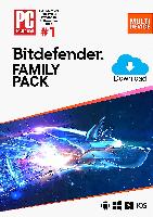 2-Yrs Bitdefender Family Pack 2024 Security Softwa