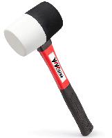 16-Oz YIYITOOLS Rubber Mallet w/ Fiberglass Handle
