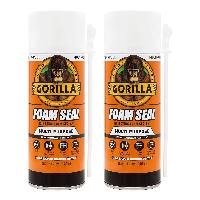 $15.58: 2-Pack 12-Oz Gorilla Foam Sealant (Light G