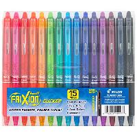 $17.67: 15-Pack Pilot FriXion Clicker Erasable Gel