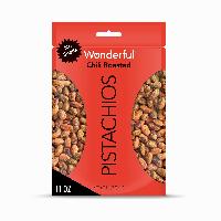 11-Oz Wonderful Pistachios w/ No Shells (Chili Roa